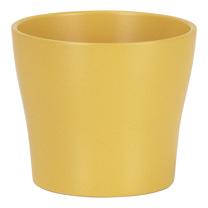 Puķu pods Scheurich Curcuma 62269, keramika, Ø 15 cm, dzeltena krās.