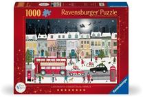 Dėlionė Ravensburger Londons Christmas Spirit, 50 cm x 70 cm, 1000 vnt., įvairių spalvų
