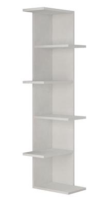 Pastatoma lentyna Kalune Design Saso 776HMS3602, balta sp., 141 cm x 37 cm x 24 cm