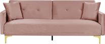 Sofa Shumee Lucan, rožinė sp., 91 x 191 cm x 75 cm