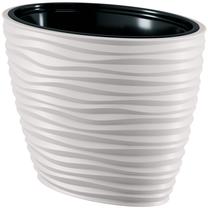 Puķu pods Form Plastic Sahara 3115-011, plastmasa, Ø 40 cm, balta krās.