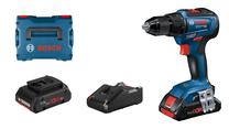 Akumuliatorinis suktuvas-gręžtuvas su akumuliatoriumi Bosch GSR 18V-55, 18 V, 4 Ah