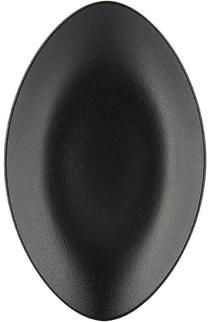 Lėkštė serviravimo Revol Equinoxe, 35 cm x 22.3 cm x 4 cm, juoda sp.