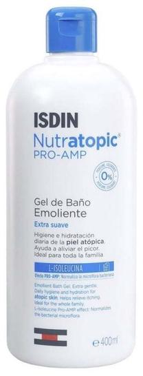 Kūno prausimosi želė Isdin Nutratopic Pro-AMP, 400 ml