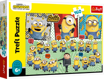 Dėlionė Trefl Minions 15398T, 27.5 cm x 41 cm, 160 vnt., įvairių spalvų