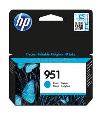 Tintes printera kasetne HP 951, zila krās.