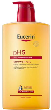 Kūno prausimosi aliejus Eucerin pH5, 1000 ml