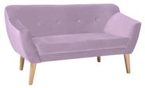 Sofa Bergen 2, rožinė sp., 139 x 54 cm x 76 cm