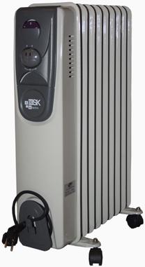 Масляный нагреватель Besk 9 Fin, 2000 Вт