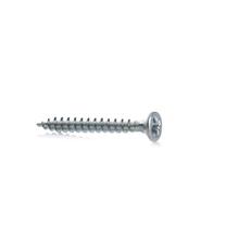 Koka skrūve, universāls Koelner PZ2, 3.5 x 30 mm, balta krās., 500 gab.