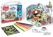 Piešimo rinkinys, taupyklė Maped Creativ Mini Box, balta sp./įvairių spalvų