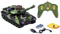 Rc tankas War Tank 10302760, juoda sp./žalia sp.