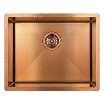 Virtuvinė plautuvė Laveo Marmara SAM_810P, Copper, nerūdijantysis plienas, 54 cm x 44 cm x 19 cm, vario - copper sp.