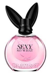 Tualetinis vanduo Playboy Pl Sexy So What, 40 ml