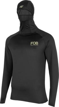 Termo marškinėliai 4F Thermoactive Sweatshirt H4Z22-BIMD034, juoda sp., XXL