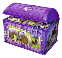 3D dėlionė Ravensburger treasure chest horses, 216 vnt.