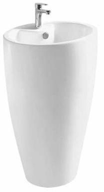 Умывальник для ванной комнаты Mexen Orkla, керамика, 50 см x 38.5 см x 81.5 см, белый цв.