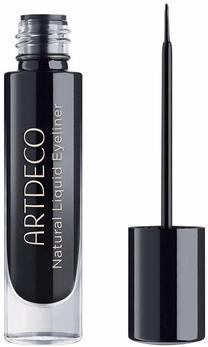 Acu laineris Artdeco Natural Liquid, 4.5 ml, melns krās.