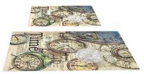 Vonios kilimėlių rinkinys Foutastic Kt444, įvairių spalvų, 100 cm x 60 cm