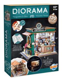 Конструктор Buki France Diorama Miniature Cafe 68072, 120 шт., многоцветный