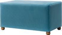 Pufas Hanah Home Genma 509, žydra sp., 80 cm x 40 cm x 40 cm