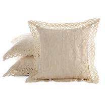 Pagalvės užvalkalas Mirella JA181-02, šviesiai smėlinė, 40 cm x 40 cm