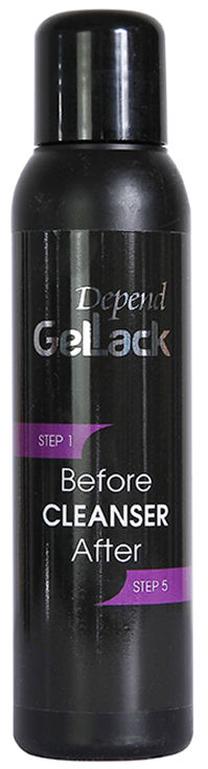Gēllakas tīrītājs Depend Before And After Nail Cleanser, 100 ml