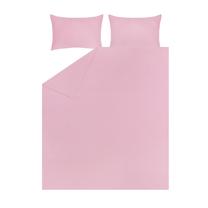 Patalynės užvalkalų komplektas Domoletti Striped Pink, rožinė sp., 50 x 70 cm, 160 x 200 cm, 3 d.