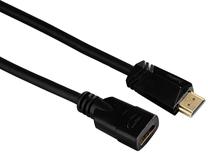 Kabelis Hama HDMI male - HDMI female HDMI male, HDMI female, 3 m, melna krās.