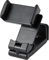 Telefona turētājs Gembird TA-CH-CLIP-01, 98 - 165 mm x 50 - 90 mm, 0.1 kg, 6 ", melna krās.