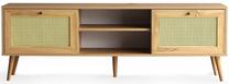 TV galds Kalune Design Letoon, brūna krās., 180 cm x 40 cm x 60 cm