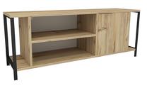 ТВ стол Kalune Design Bond, черный цв./светло-коричневый цв., 120 см x 30 см x 54 см