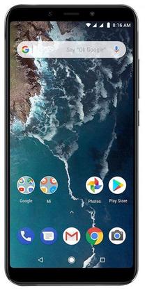 Mobilais telefons Xiaomi Mi A2, 128 GB, melns krās.
