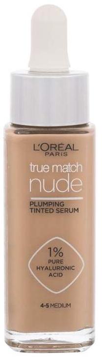 Skystas makiažo pagrindas L’Oréal Paris True Match Nude, 4-5 medium, 30 ml