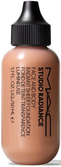 Grima bāze MAC Studio Radiance Face And Body Radiant Sheer Foundation, w3, 50 ml