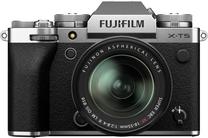 Sisteminis fotoaparatas Fujifilm X-T5 + Fujinon XF 18-55mm F2.8-4 R LM OIS, sidabro sp./juoda sp.