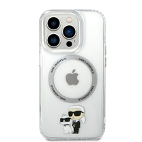 Telefono dėklas Karl Lagerfeld KLHMP14XHNKCIT, skaidri sp., Apple