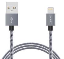 Telefono įkroviklis Aukey, USB 3.0 A male/Apple Lightning