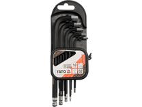 Šešiakampių raktų rinkinys Yato YT-0560, šešiakampis, 10 vnt.