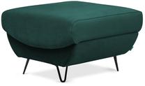 Pufas Silva Velvetmat 38, žalia sp., 67 cm x 67 cm x 42 cm