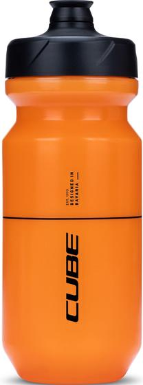 Ūdens pudele Cube Flow, oranža krās., plastmasa, 0.5 l