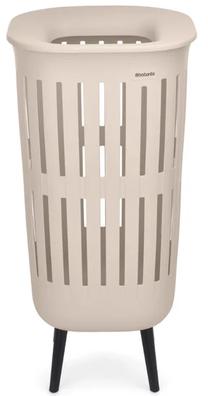 Skalbinių krepšys Brabantia Collect-It Hi, 55 l, smėlio sp., 38.2 cm x 38.2 cm x 64.3 cm