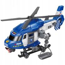 Žaislinis sraigtasparnis, 1:16, mėlyna sp./balta sp.