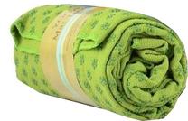 Sportinis rankšluostis Amaya Yoga Towel, šviesiai žalia sp., 183 cm x 63 cm