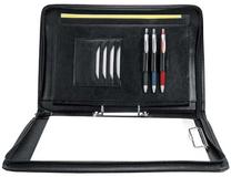 Aplankas su užtrauktuku Easy Stationery Classic, 37.5 cm x 25 cm, A4 Juoda sp.