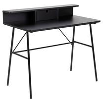 Kirjutuslaud Panana 88588, 100 cm x 55 cm, 88.8 cm, must v.