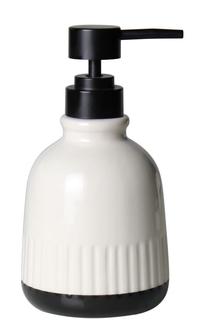 Skysto muilo dozatorius Splendid LA-JUVE-DOZOWN-BIA, baltas/juodas