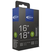 Dviračių padangų kamera Schwalbe 28/37-349 AV4 10410310, guma, juoda sp., 16"