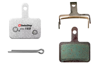 Stabdžių kaladėlės SwissStop DISC 15 E Shimano / Quad / Tektro / TRP, metalas, sidabro sp.