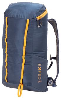 Tūristu mugursoma Exped Summit Lite 15, zila krās./dzeltena krās., 15 l